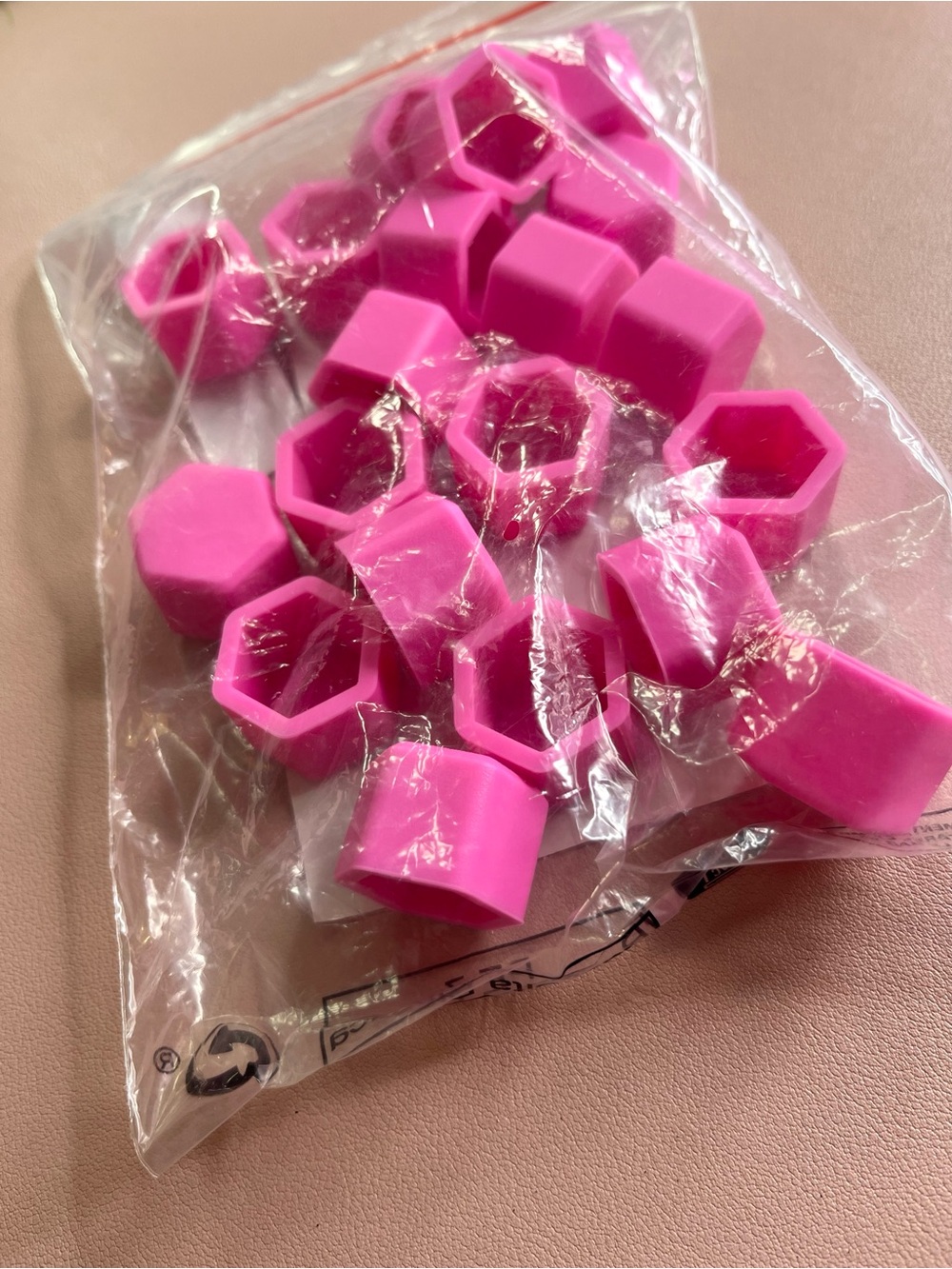 💗 Pink Lug Nut Covers. Add a Pop of Style to Your Ride! 💗